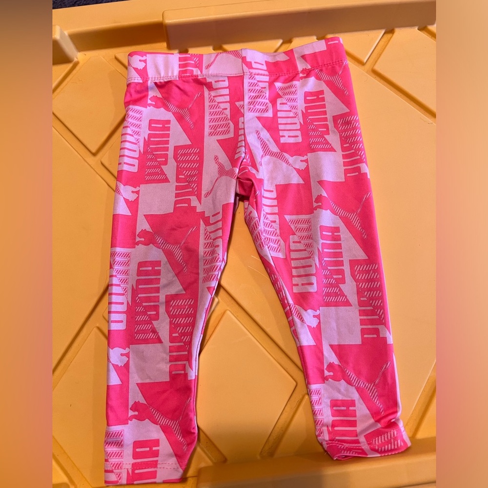 PUMA Kids Pink Leggings